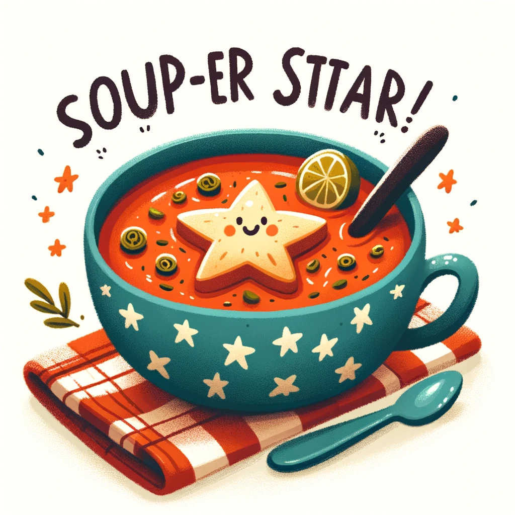 Soup er star Soup puns