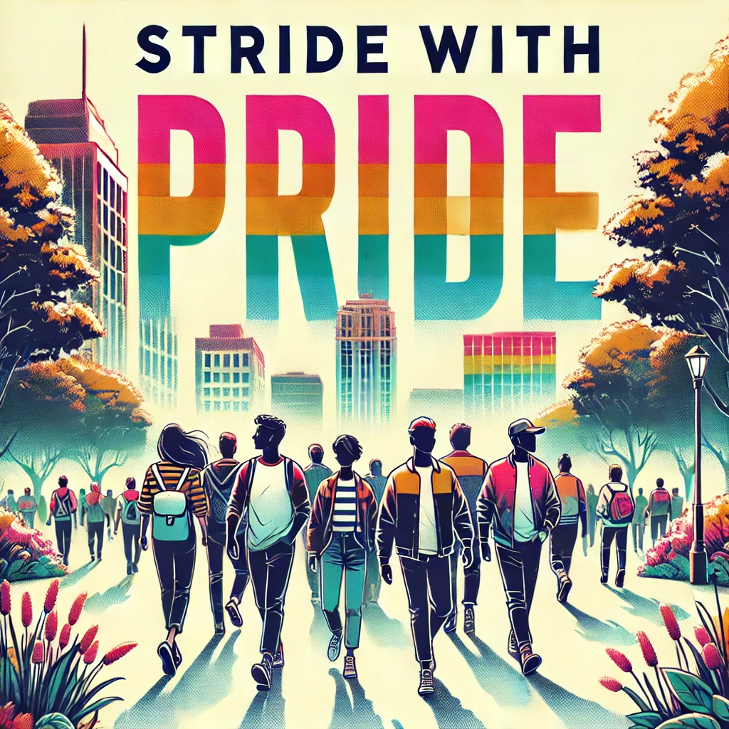Stride with pride walking puns