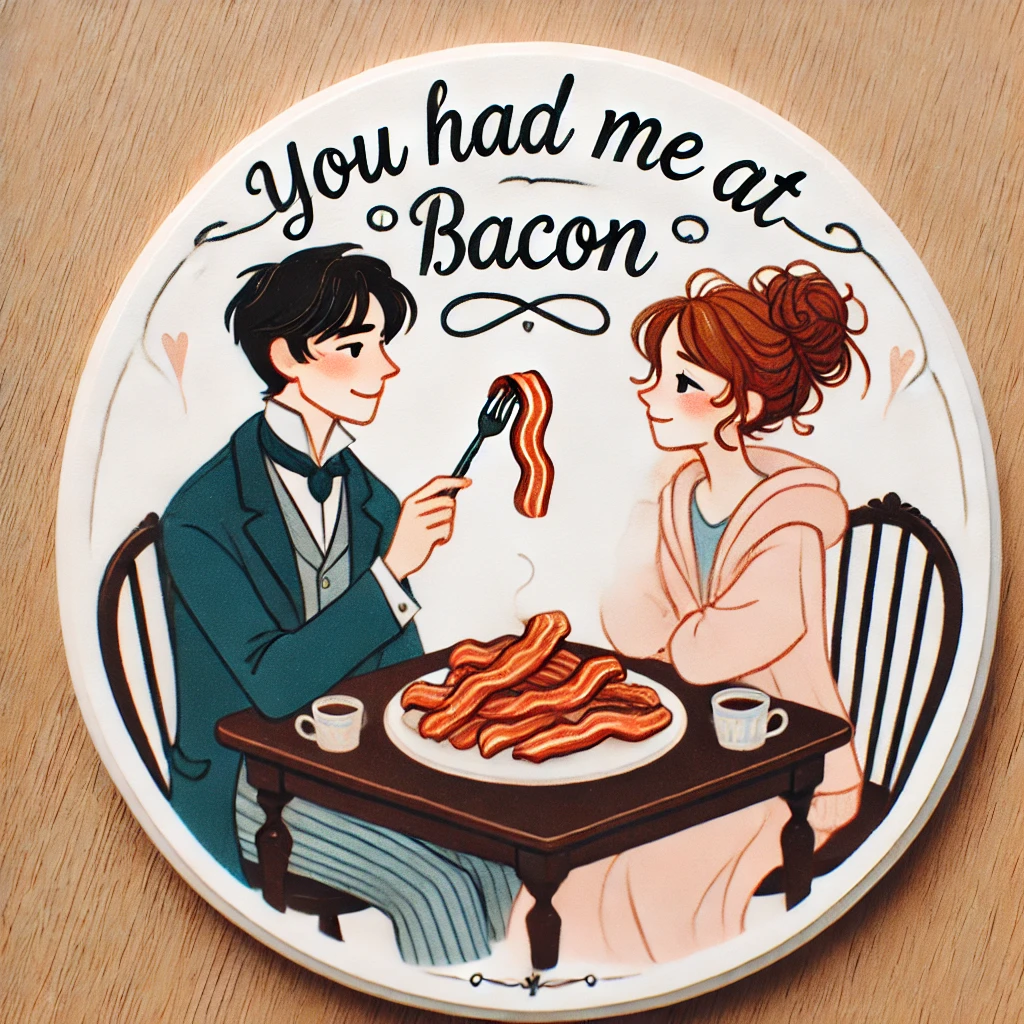 You had me at bacon Bacon puns