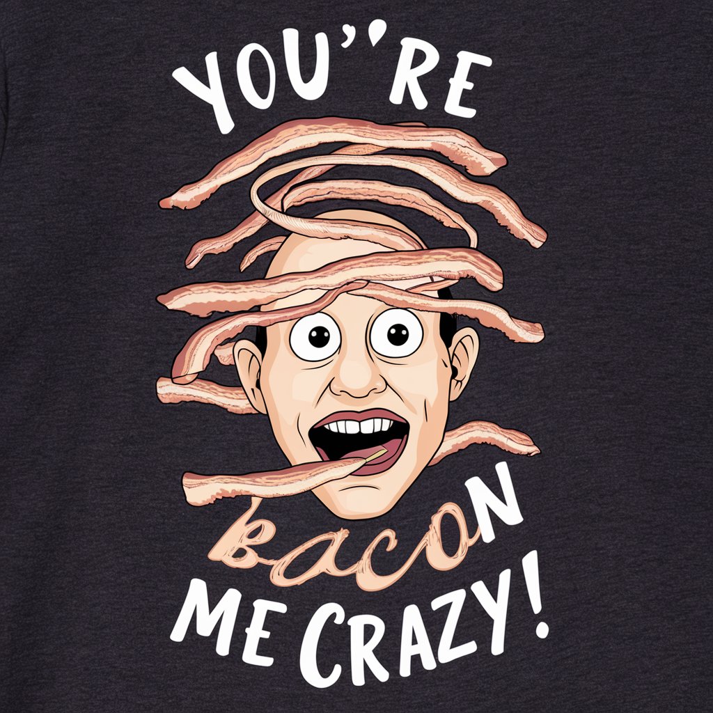 Youre bacon me crazy Bacon puns