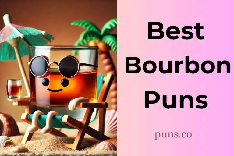 162 Bourbon Puns Guaranteed to Leave You in High Spirits!