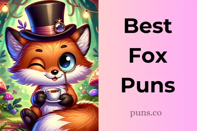 141 Fox Puns That Are Slyly Hilarious!