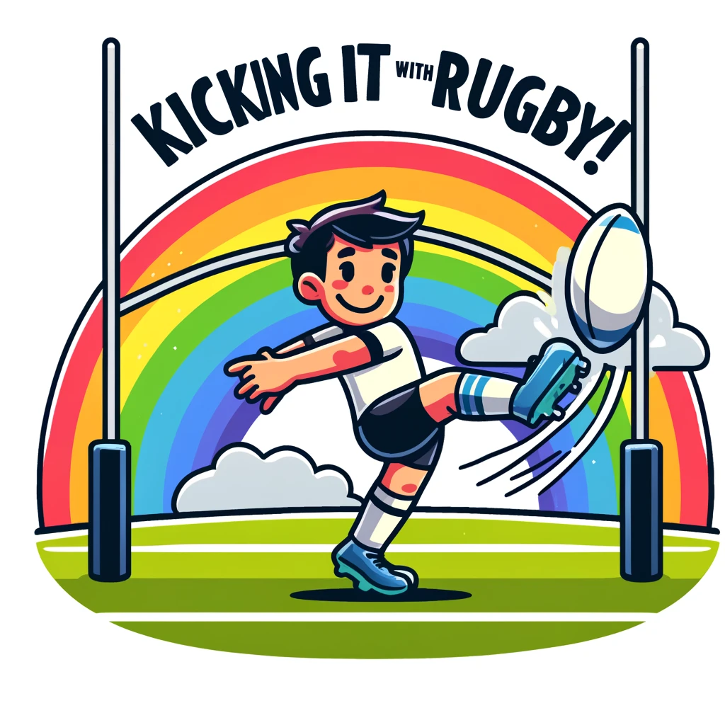 Kicking it with rugby Rugby puns