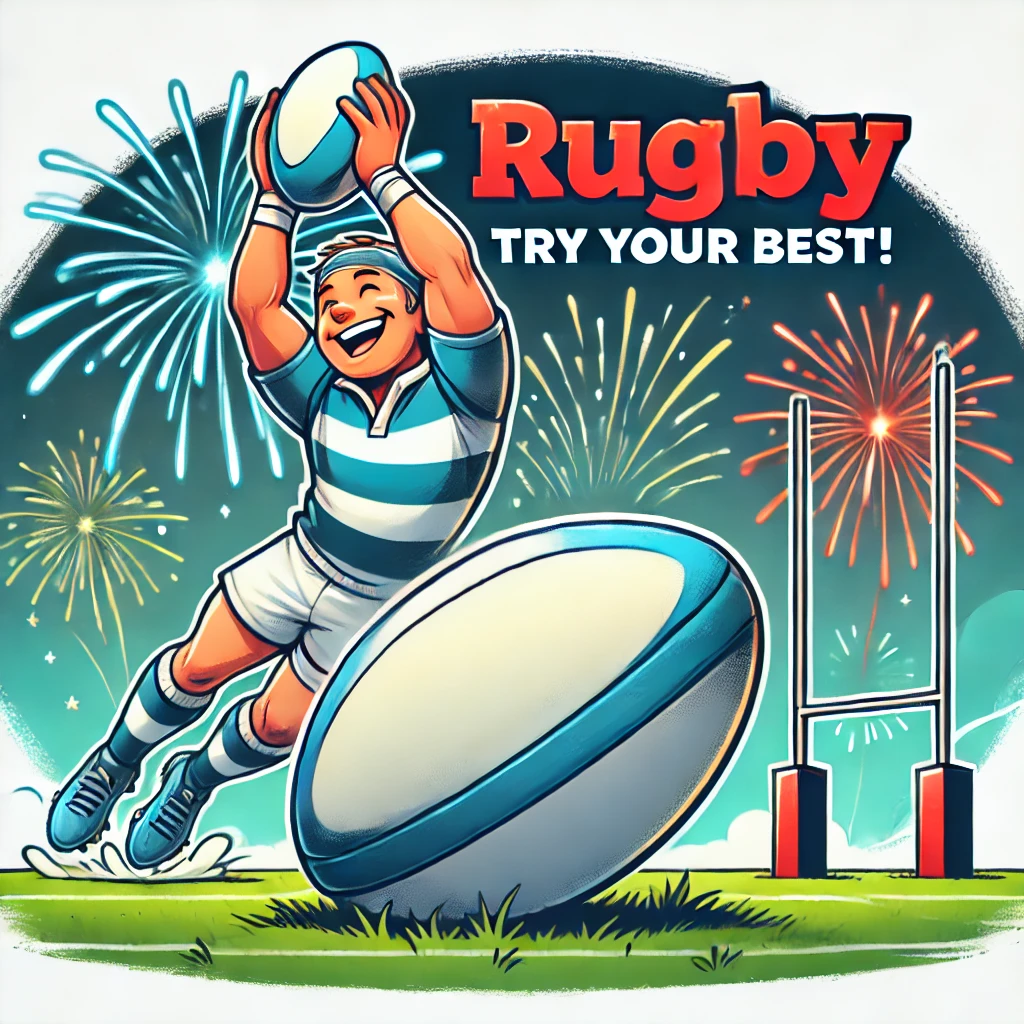 Rugby Try your best Rugby puns