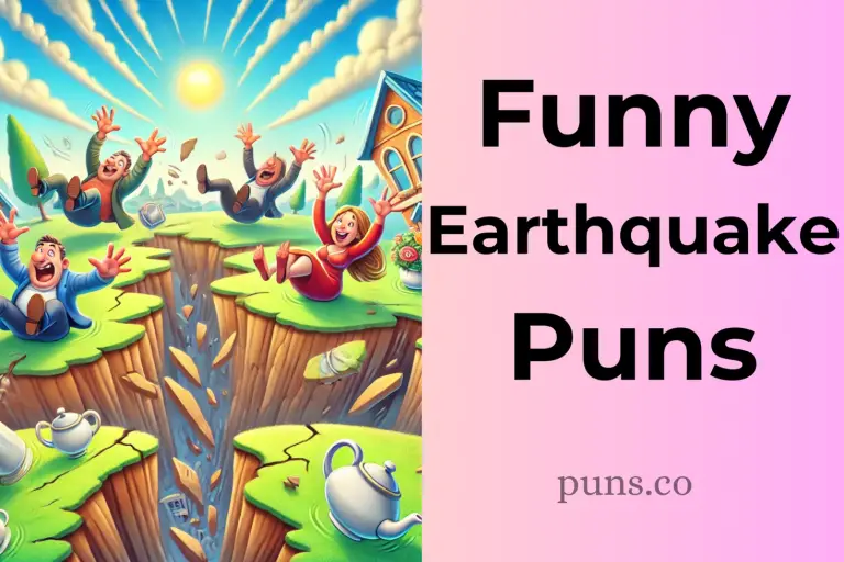 126 Earthquake Puns That’ll Have You Quaking With Laughter!