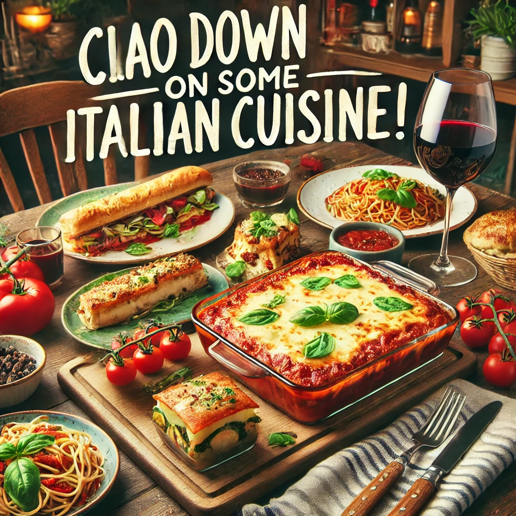 Ciao down on some Italian cuisine Italy puns