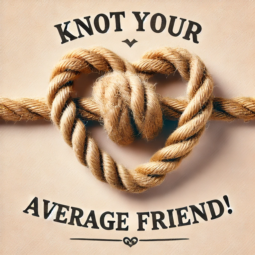Knot your average friend Friend puns