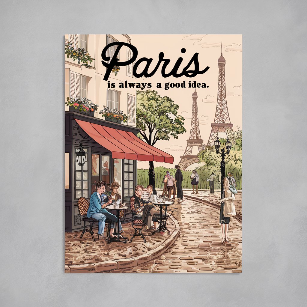 Paris is always a good idea. Paris puns 1