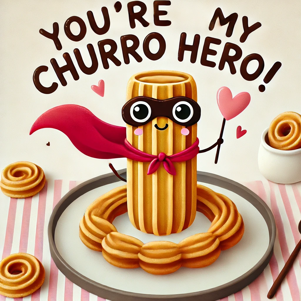 Youre My Churro Hero Churro puns