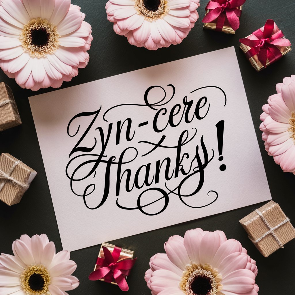 Zyn cere Thanks Zyn puns