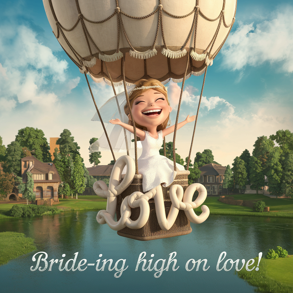 Bride ing High on Love Bride Puns