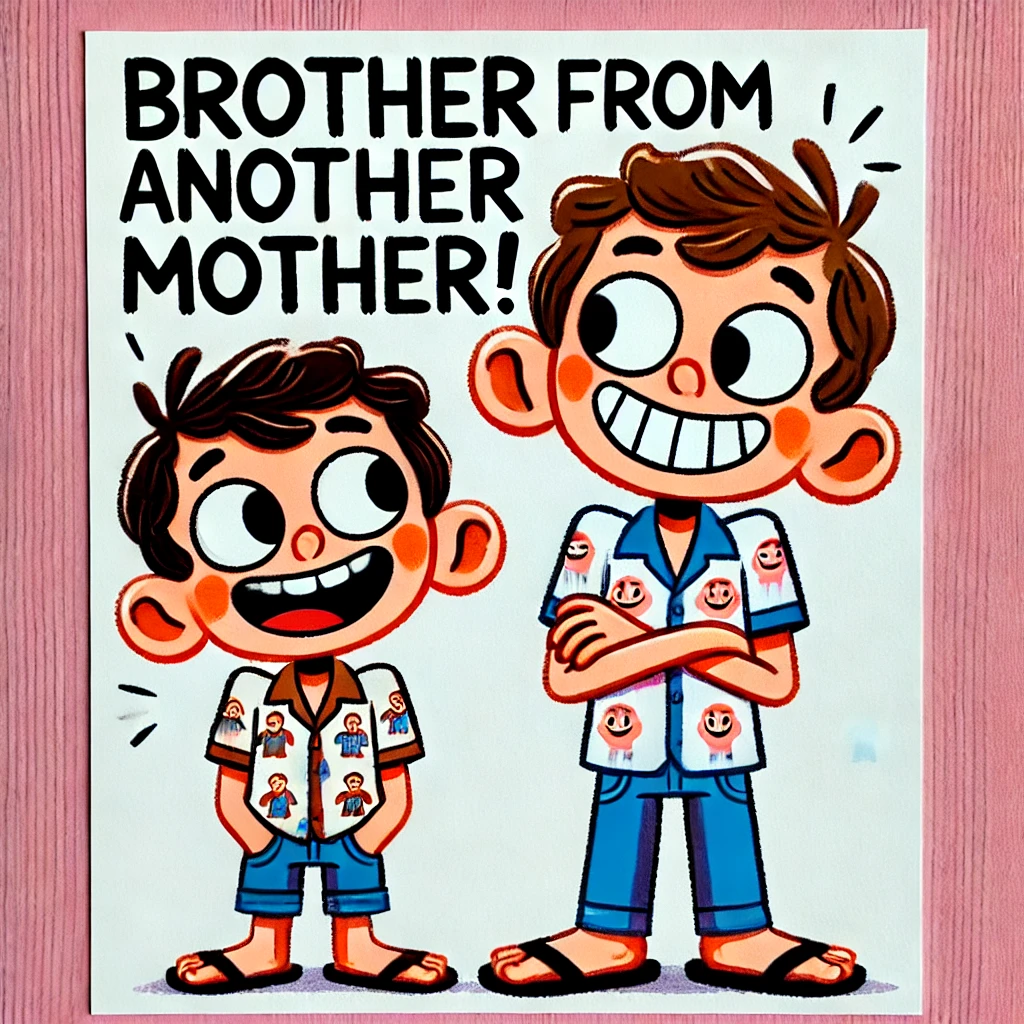 Brother from another mother Brother Puns