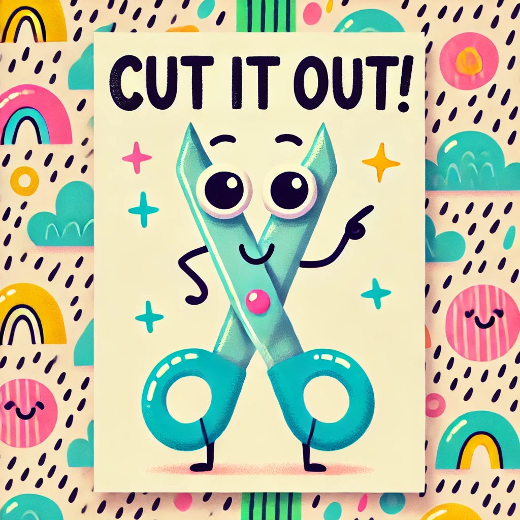 Cut it out Scissor Puns