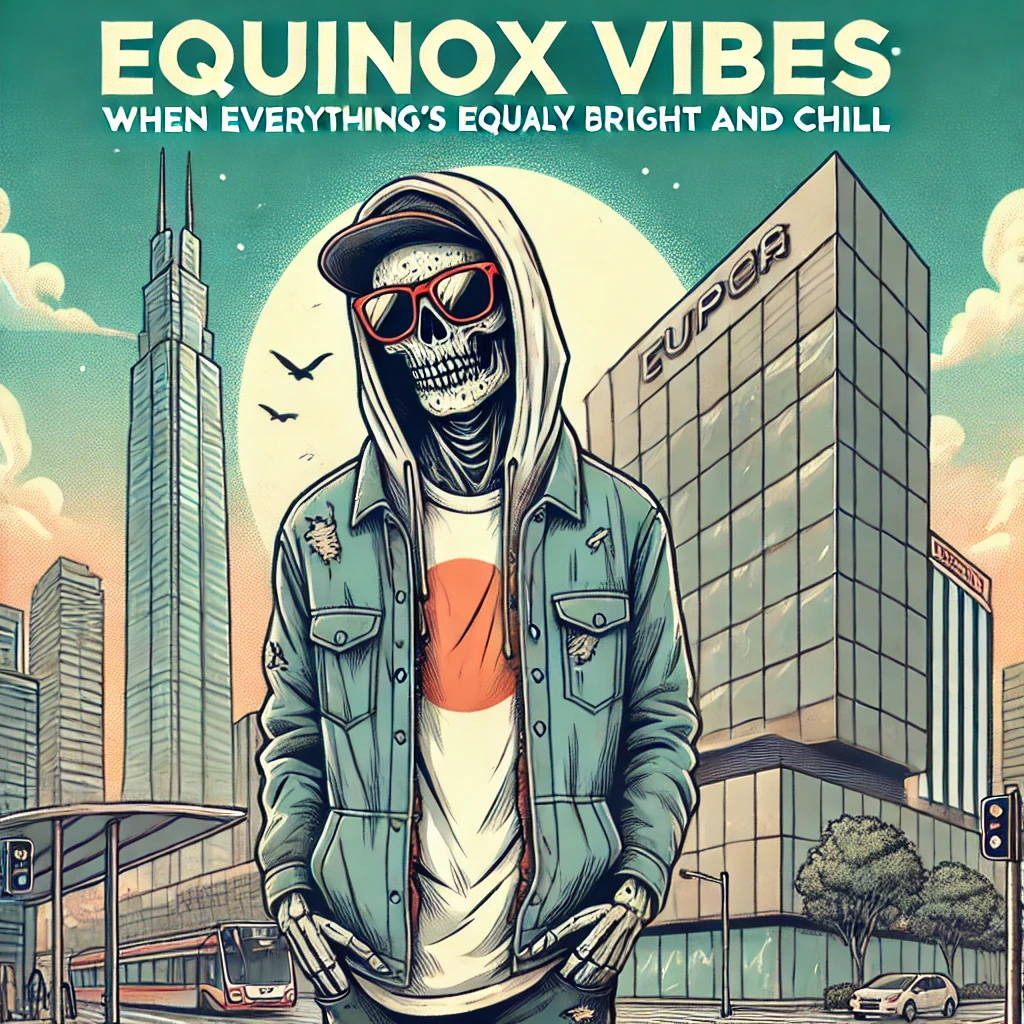 Equinox vibes When everythings equally bright and chill. Equinox Puns