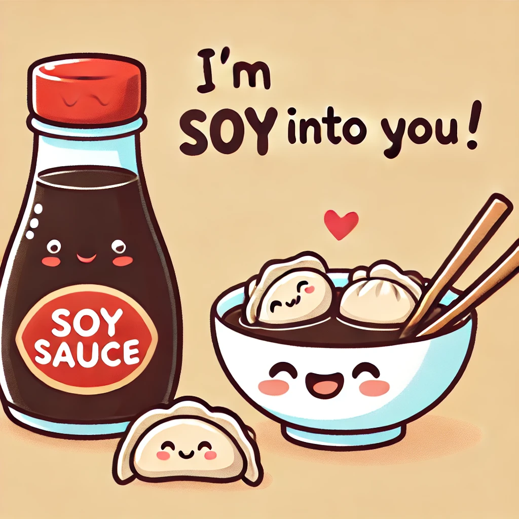 Im soy into you Chinese Puns