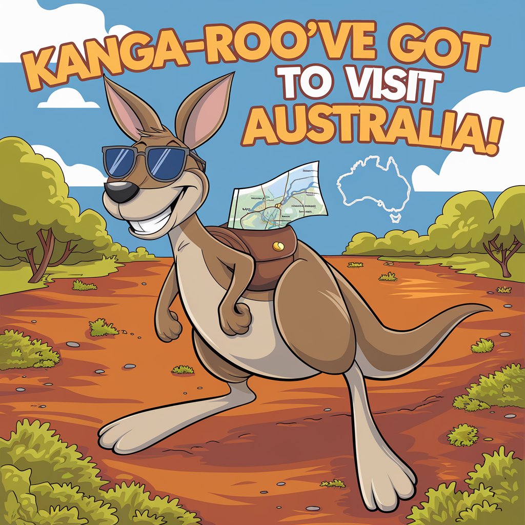 Kanga roove got to visit Australia Australia Puns
