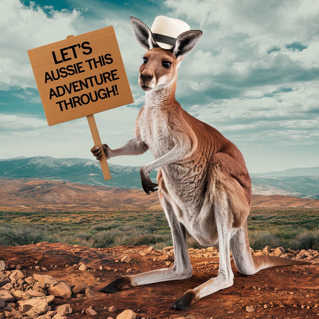 Lets Aussie this adventure through Australia Puns