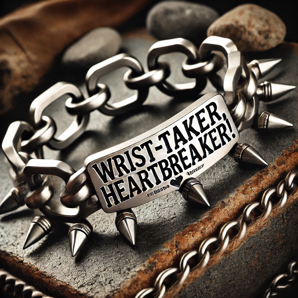 Wrist taker heartbreaker Bracelet Puns