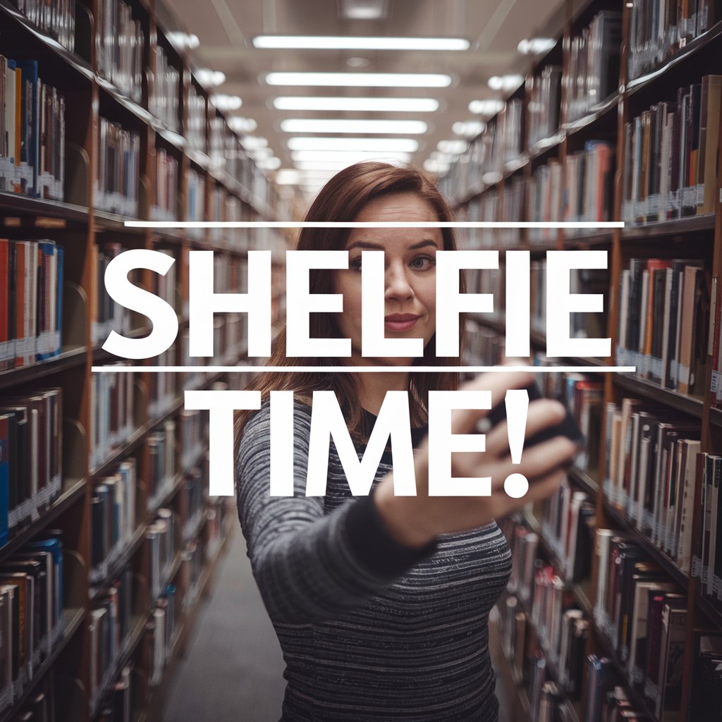 Shelfie Time Selfie Puns
