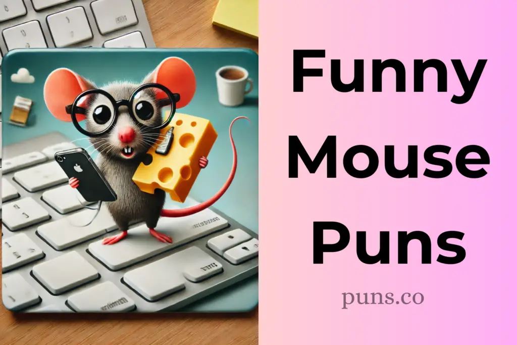 128 Mouse Puns Puns to Get Your Tail Wagging!