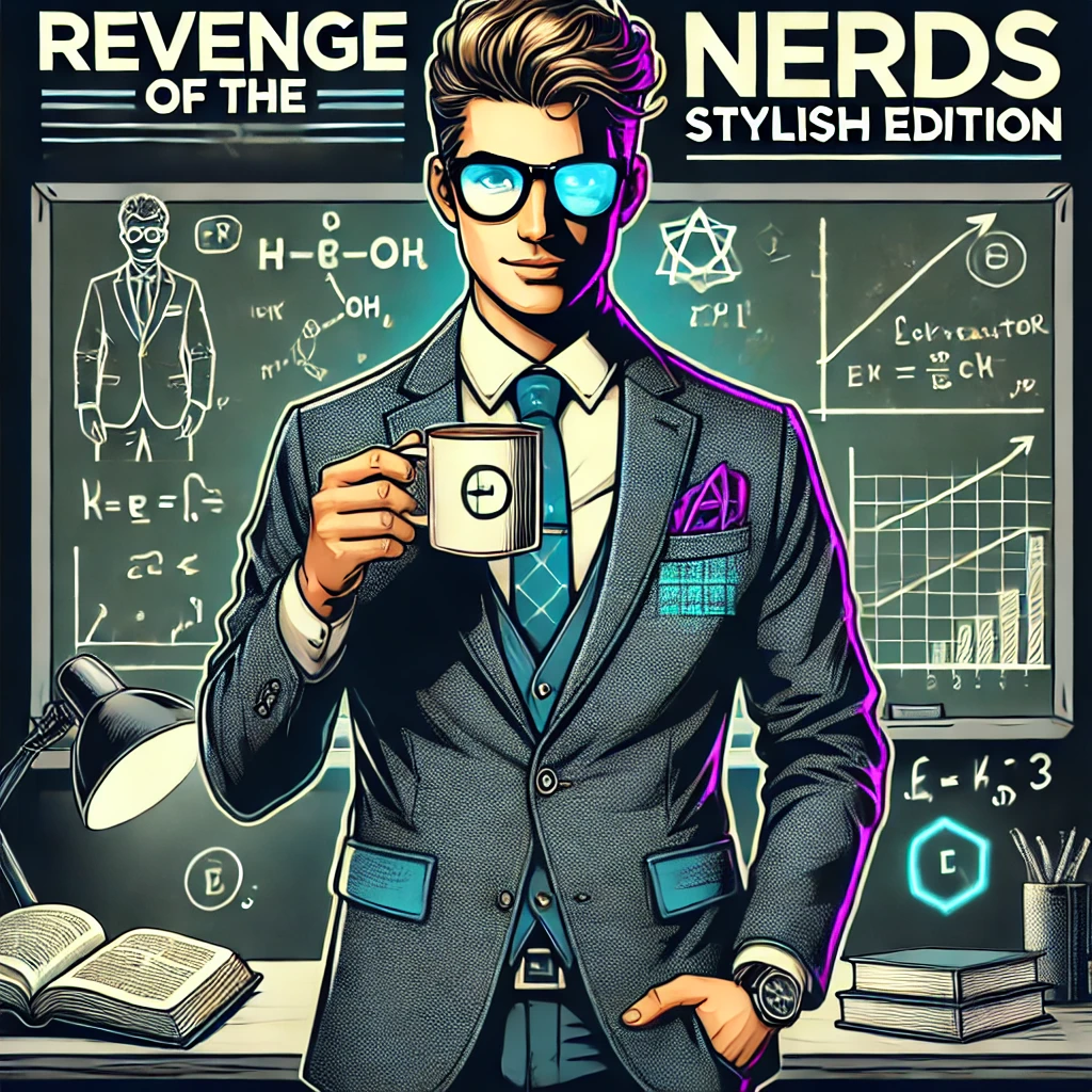 Revenge of the nerds stylish edition.Nerd Puns