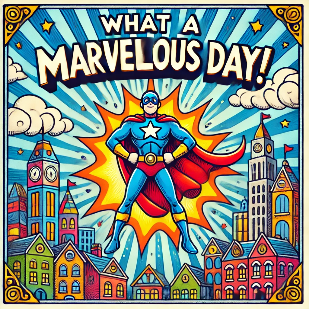 What a MARVELous day Marvel Puns