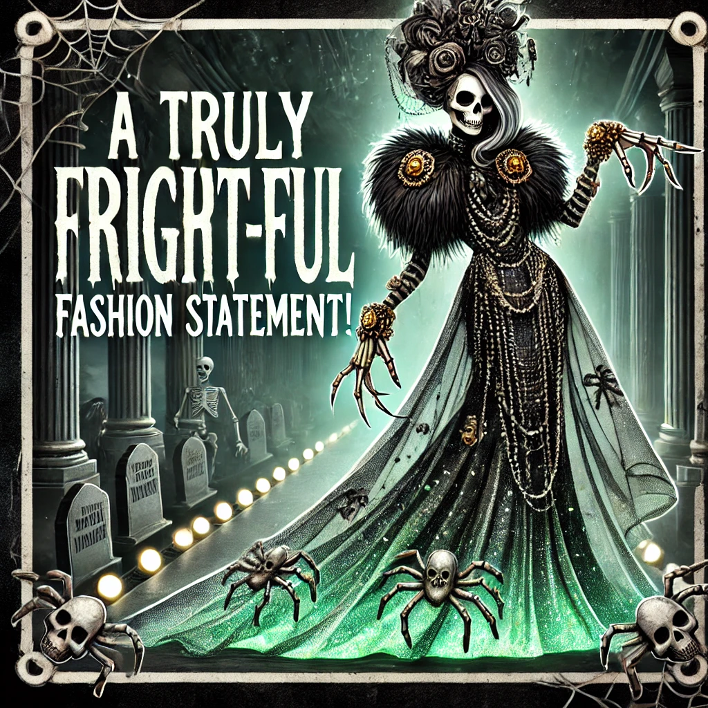 A truly fright ful fashion statement Horrible Puns