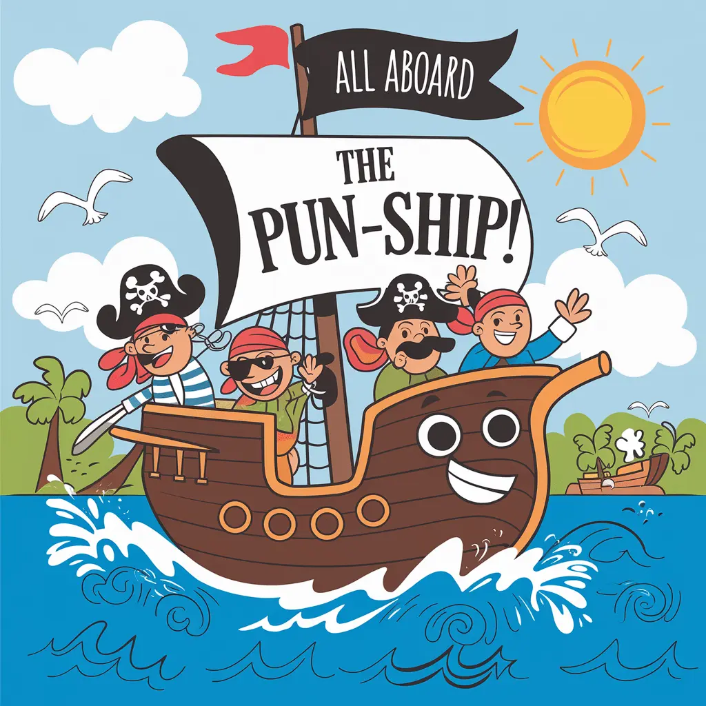 All aboard the pun ship Nautical Puns