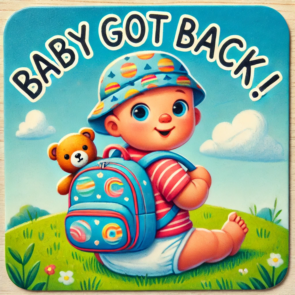 Baby got backpack Baby Puns