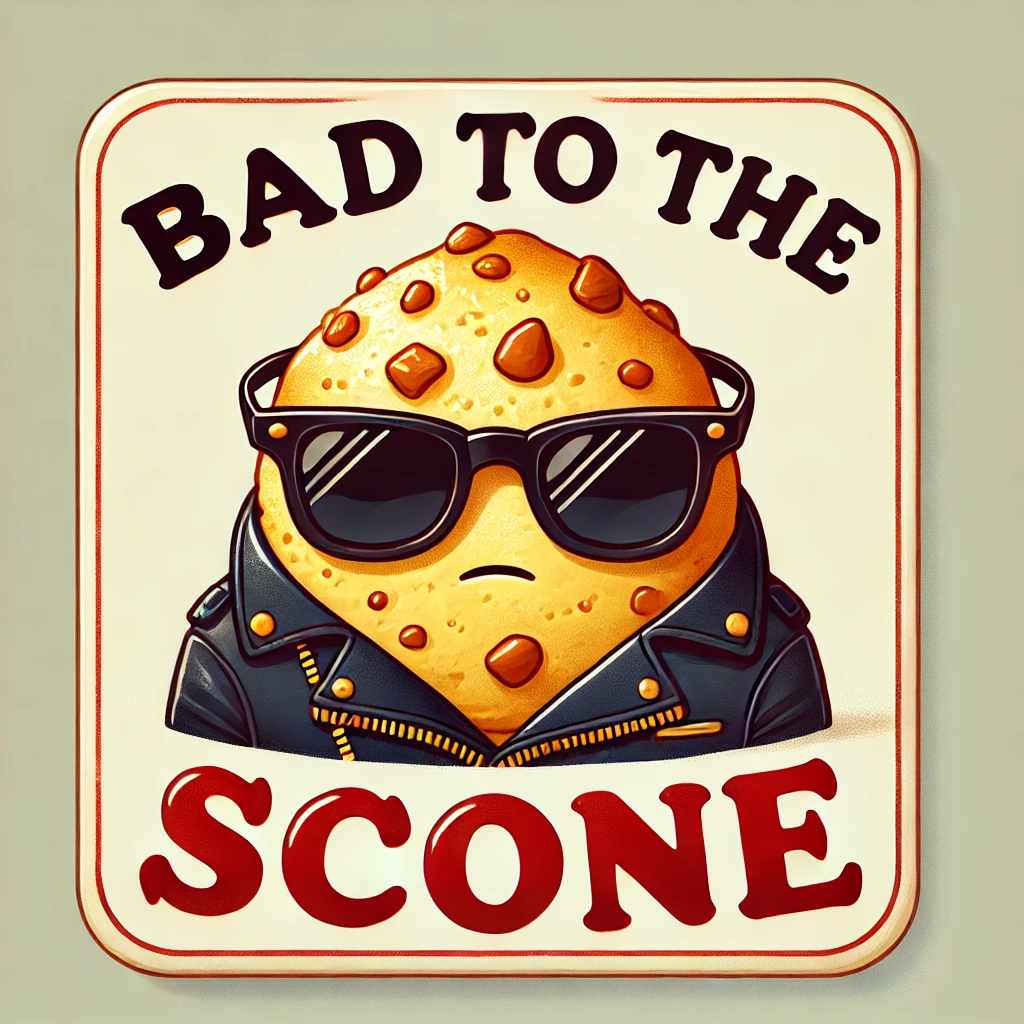 Bad to the scone Bad Puns
