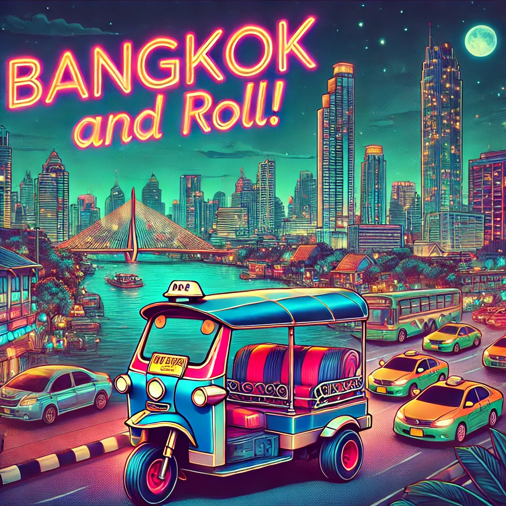 Bangkok and roll Thailan Puns