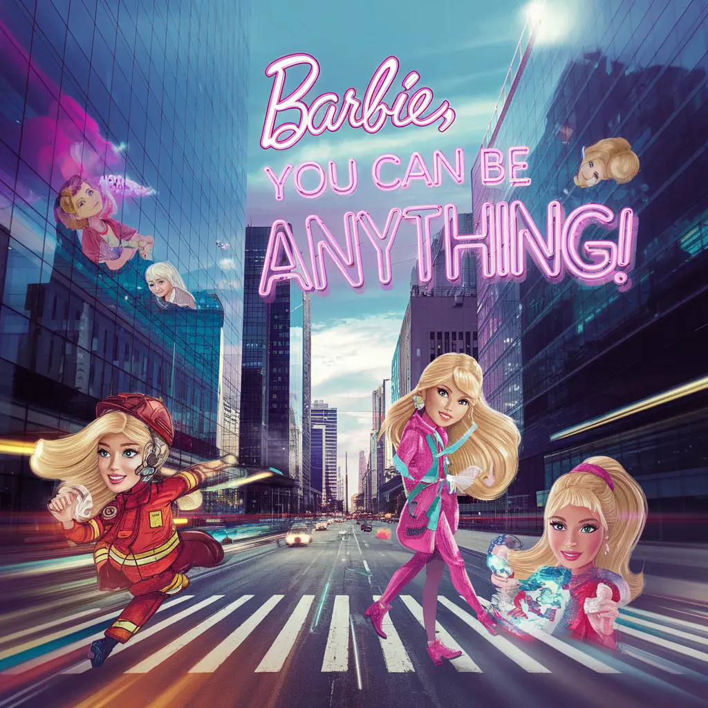 Barbie You Can Be Anything Barbie Puns