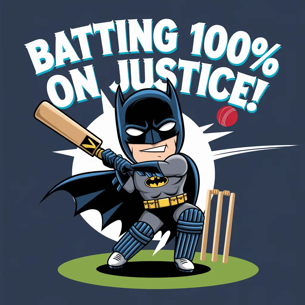 Batting 100 on JusticeBatman Puns