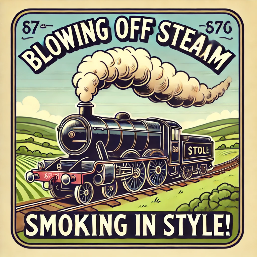 Blowing Off Steam Smoking in Style Smoking Puns
