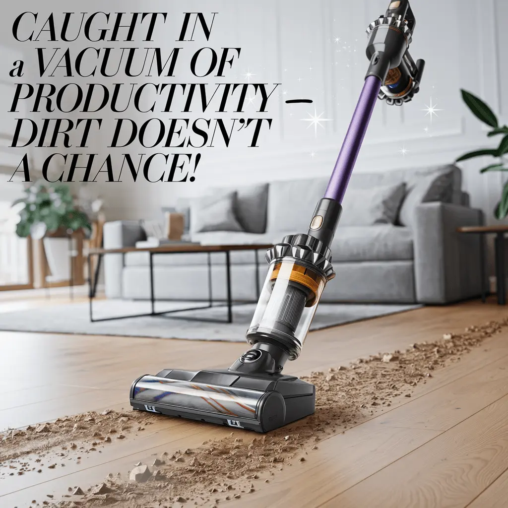 Caught in a vacuum of productivity – dirt doesnt stand a chance Vacuum Puns
