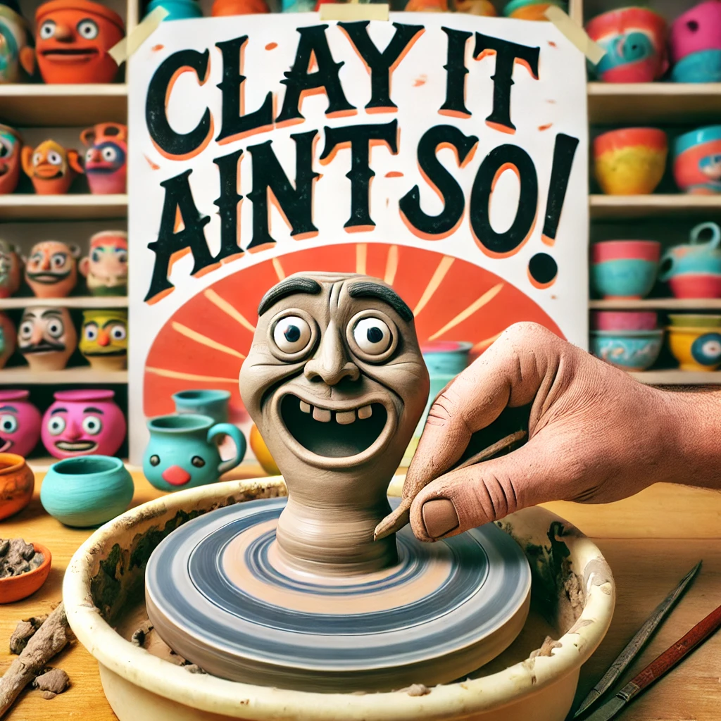 Clay it aint so Clay Puns