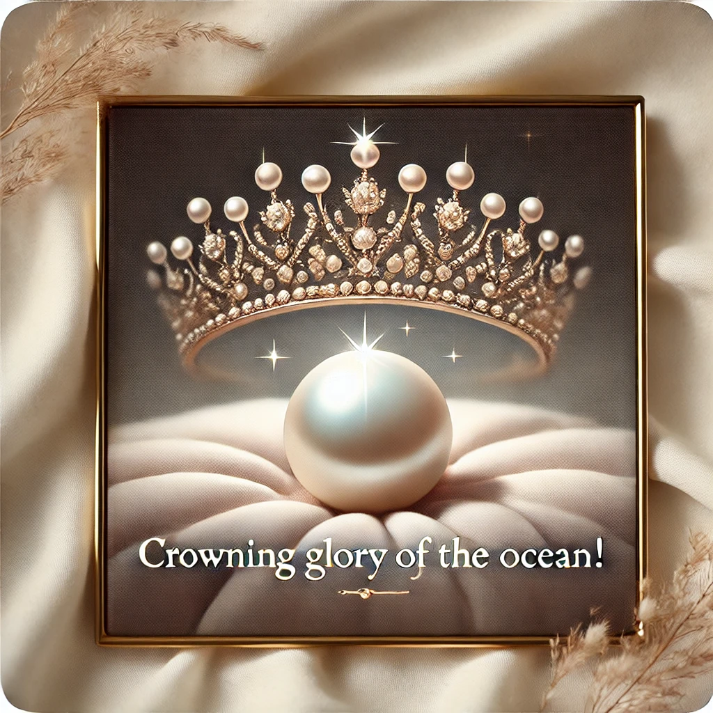 Crowning Glory of the Ocean Pearl Puns