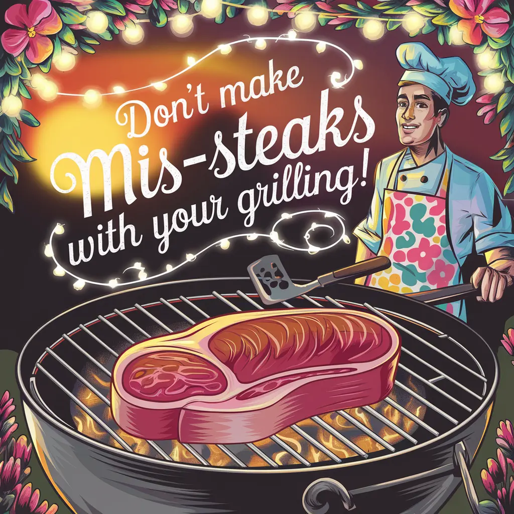 Dont make mis steaks with your grilling Steak Puns