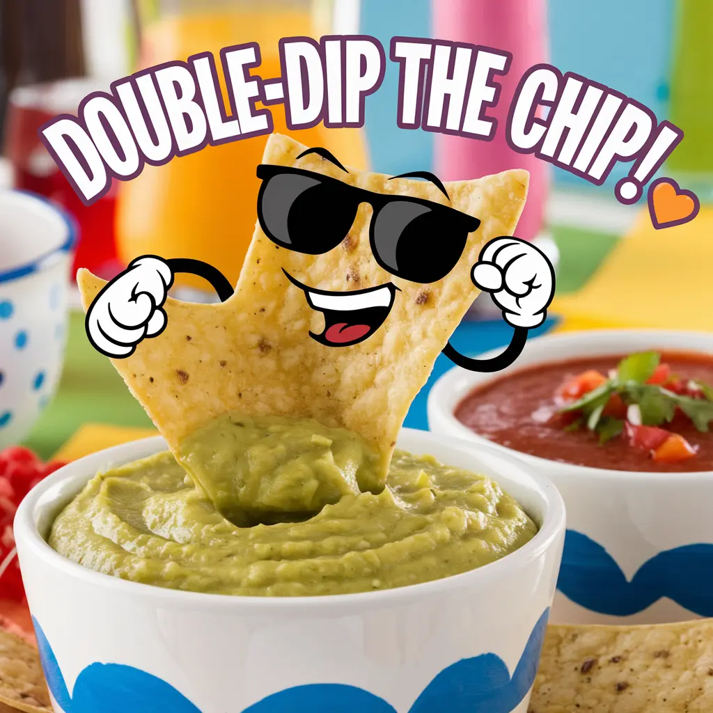 Double dip the chip Chip Puns