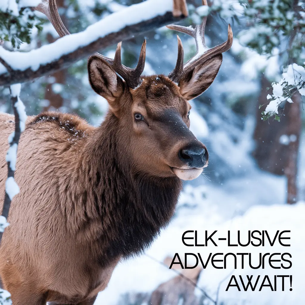 Elk lusive Adventures Await Elk Puns