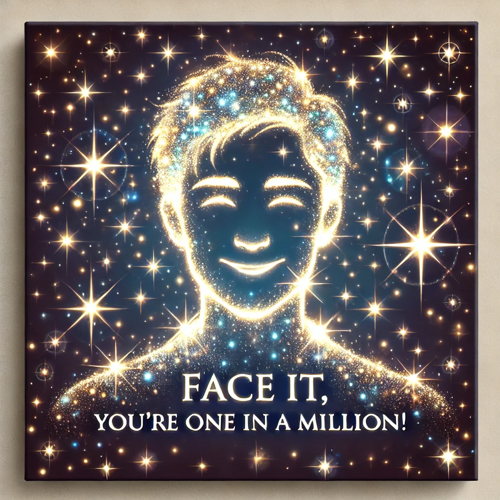 Face it youre one in a million Face Puns