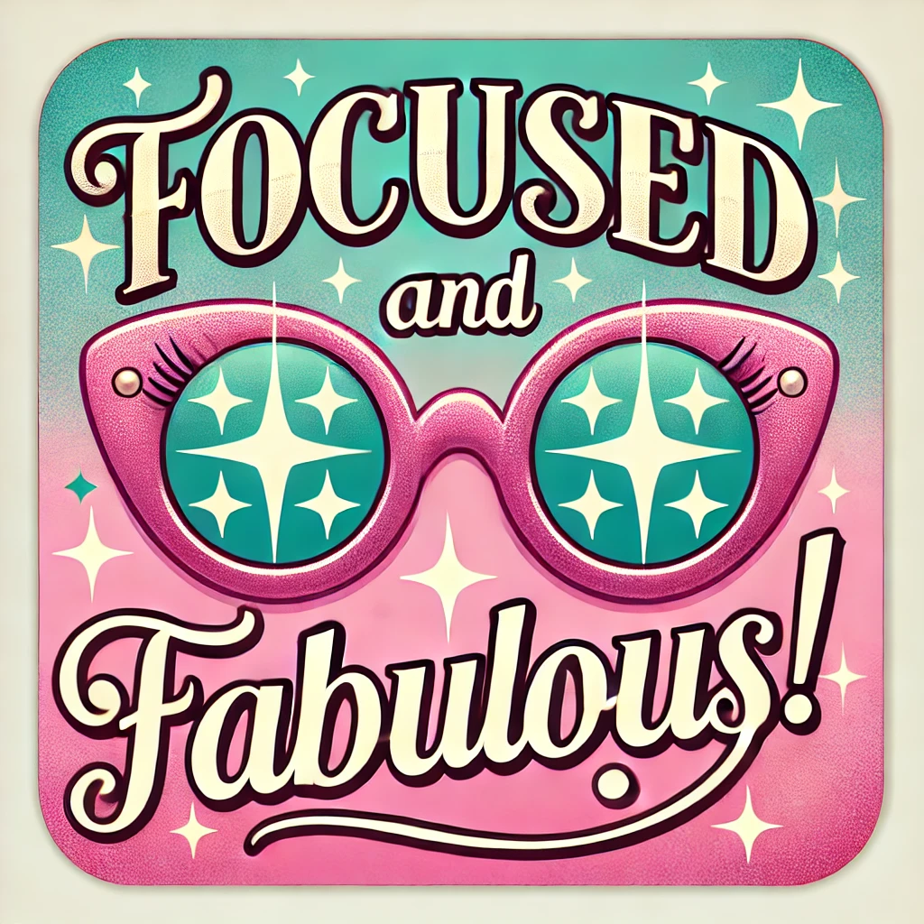 Focused and fabulous Visual Puns