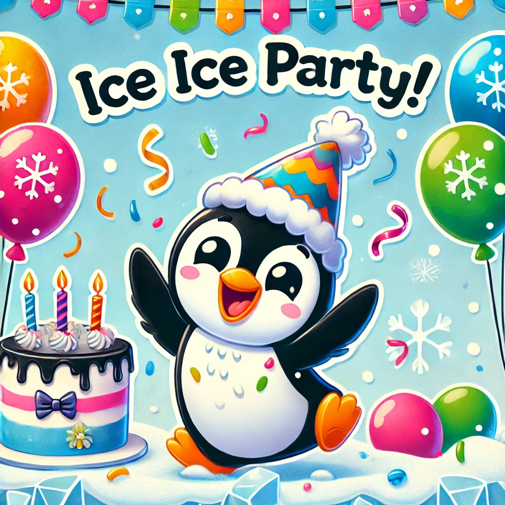 Ice ice party Penguin Puns