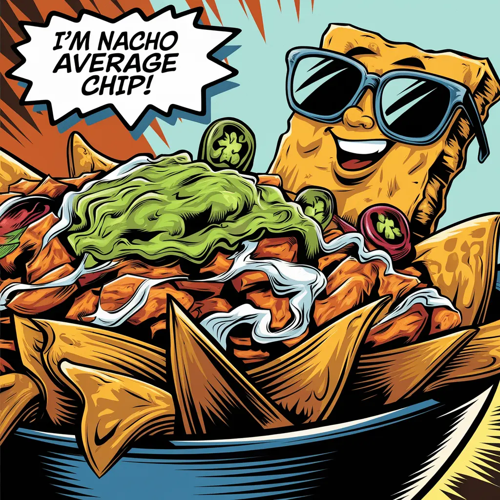 Im nacho average chip Chip Puns