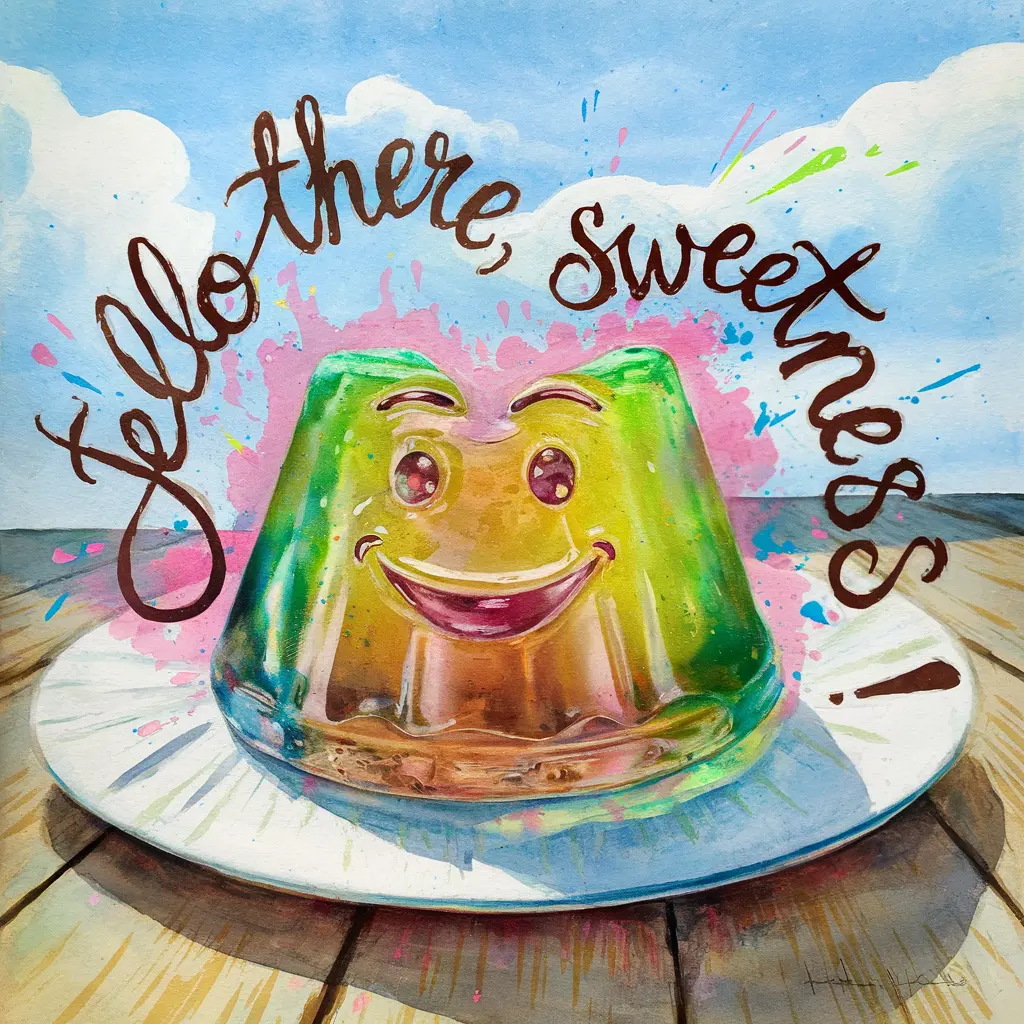 Jello there sweetness Jello Puns
