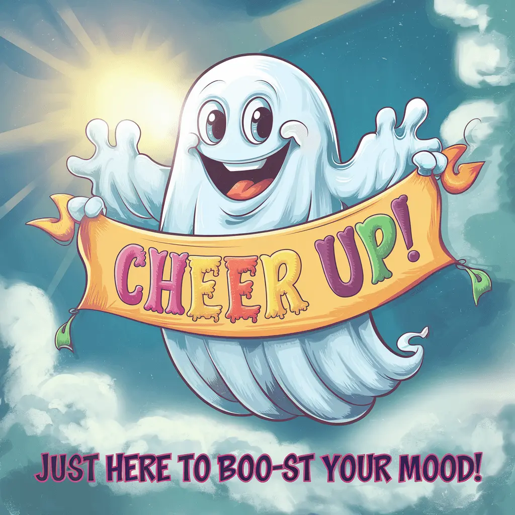 Just here to boo st your mood Boo Puns
