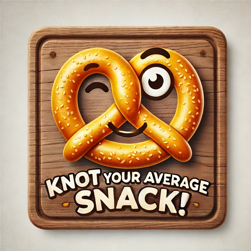 Knot your average snack Pretzel Puns