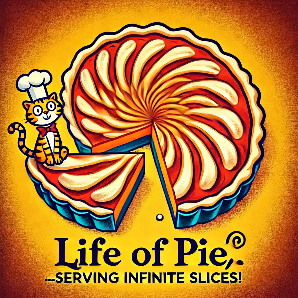 Life of Pie—Serving Infinite Slices Pi Puns
