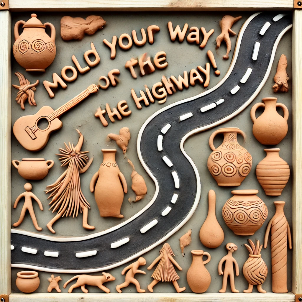 Mold your way or the highway Clay Puns