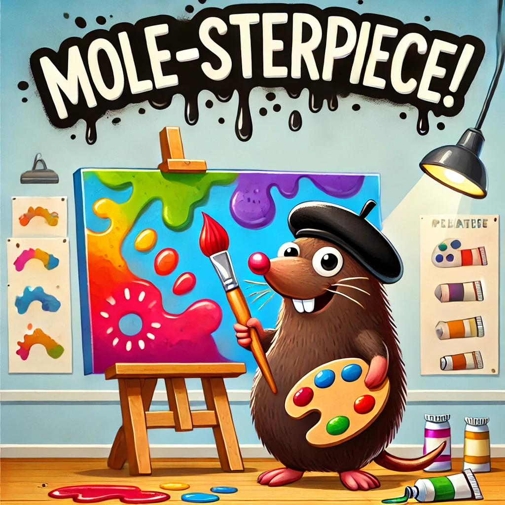 Mole sterpiece Mole Puns